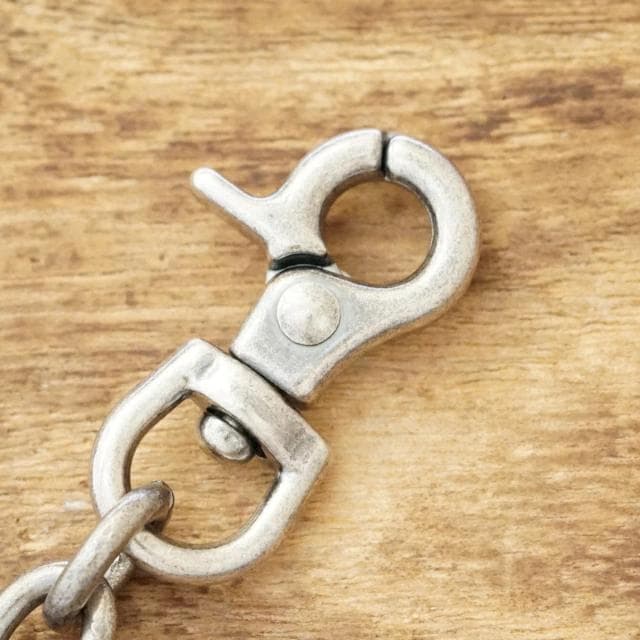 新品 amp japan ウォレットチェーン 真鍮 アメカジ バイカー ロック