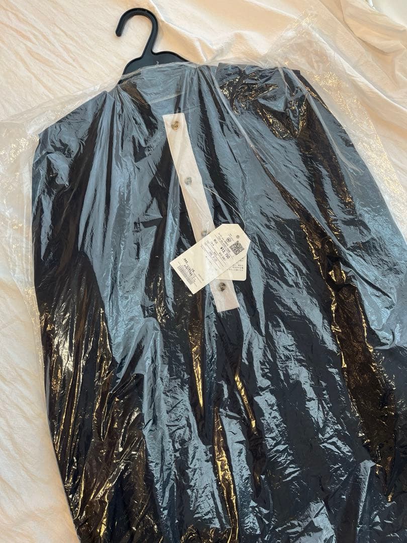 【新品】SHIPS any：ダブルクロスヨークカラーワンピース