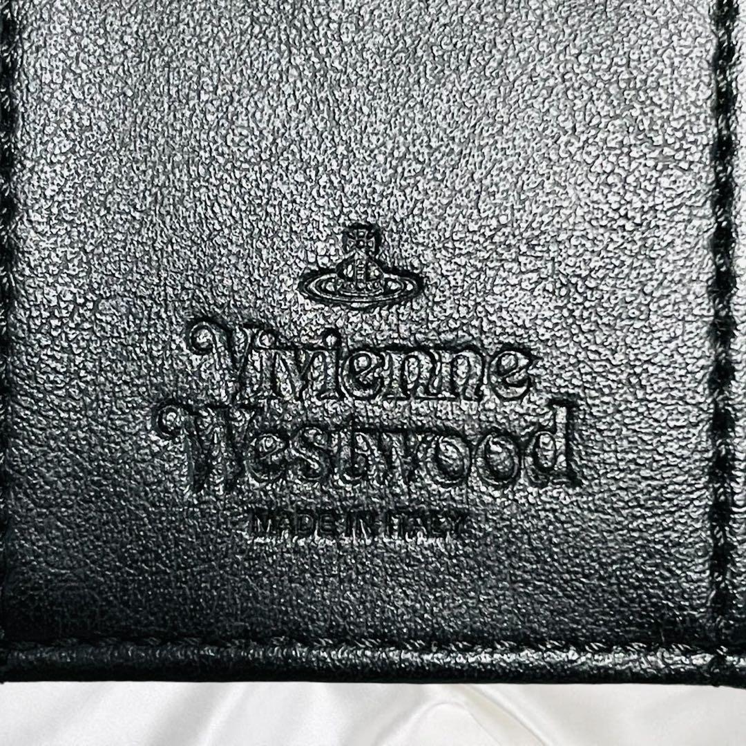 【Vivienne Westwood】美品 ヴィヴィアン サフィアーノ4連 黒