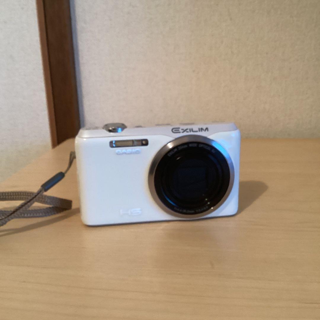 CASIO EXILIM ホワイト デジタルカメラ