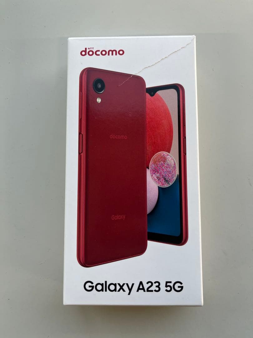 Galaxy A23 5G docomo レッド