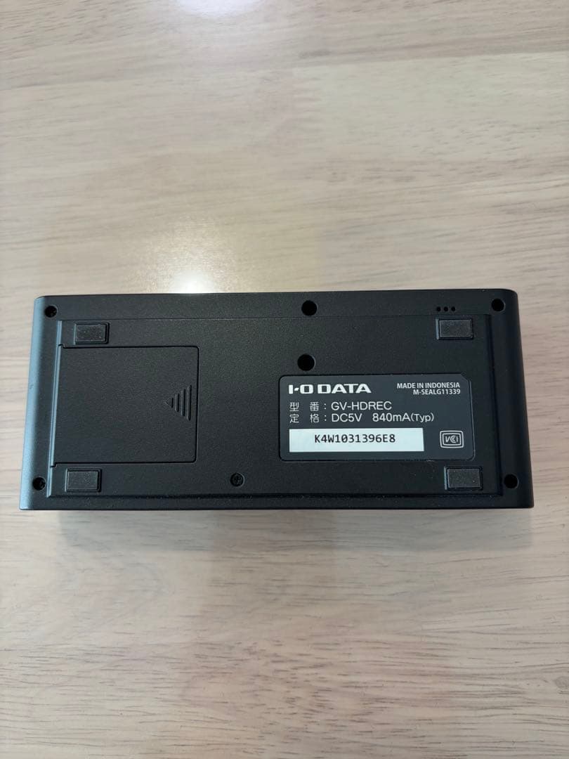 I-O DATA ビデオ　ゲーム　キャプチャー　GV-HDREC