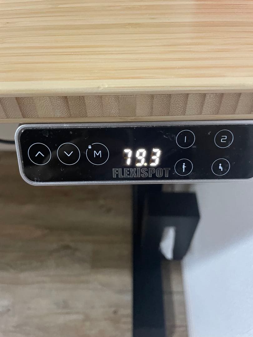 【超美品】FlexiSpot フレキシスポット E7 天板/竹 140x70