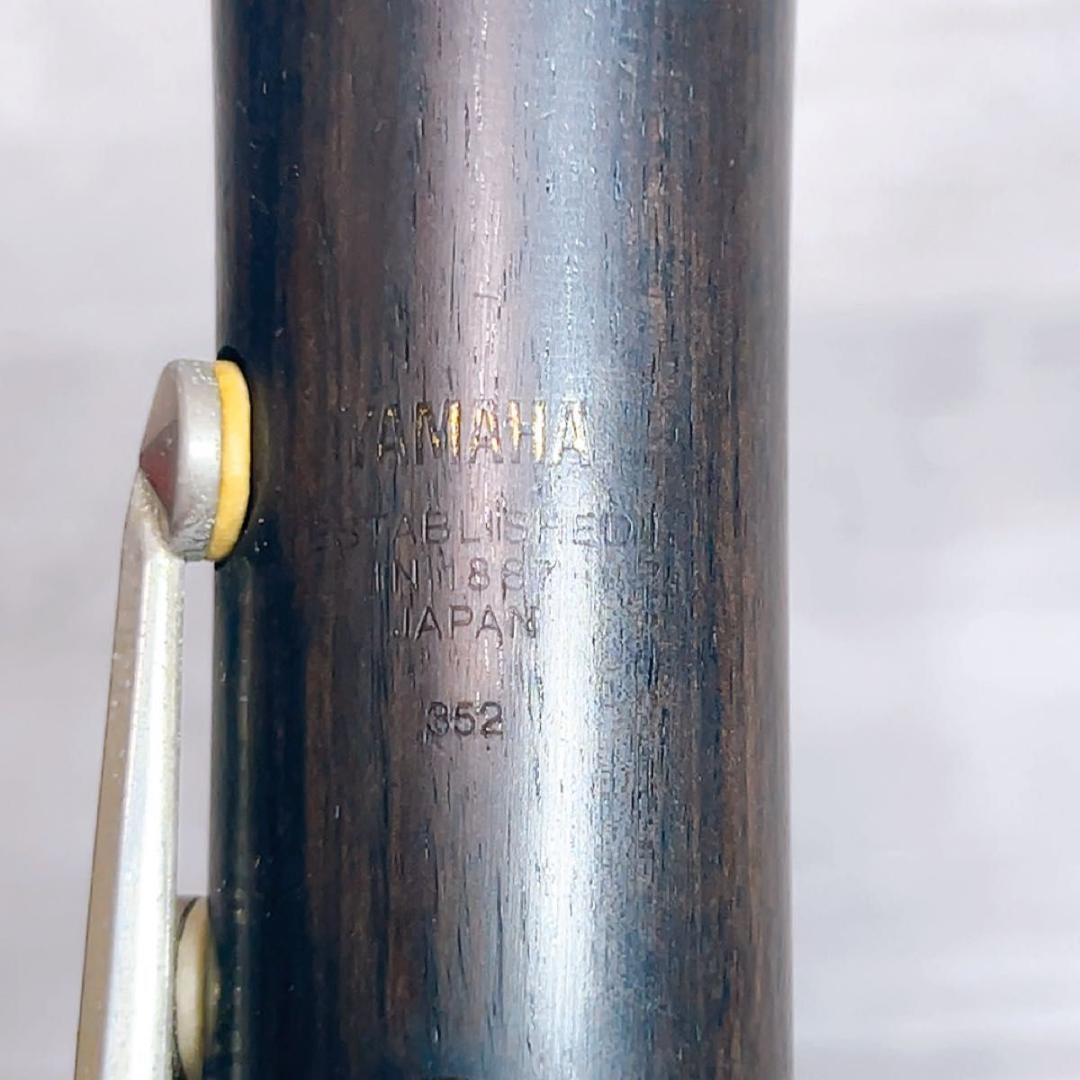 良品　ヤマハ　B♭クラリネット　YCL-352　木製 グラナディラ　吹奏楽