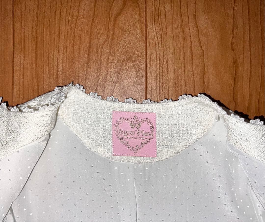 メゾピアノ　ワンピース　ジャケット　mezzo piano