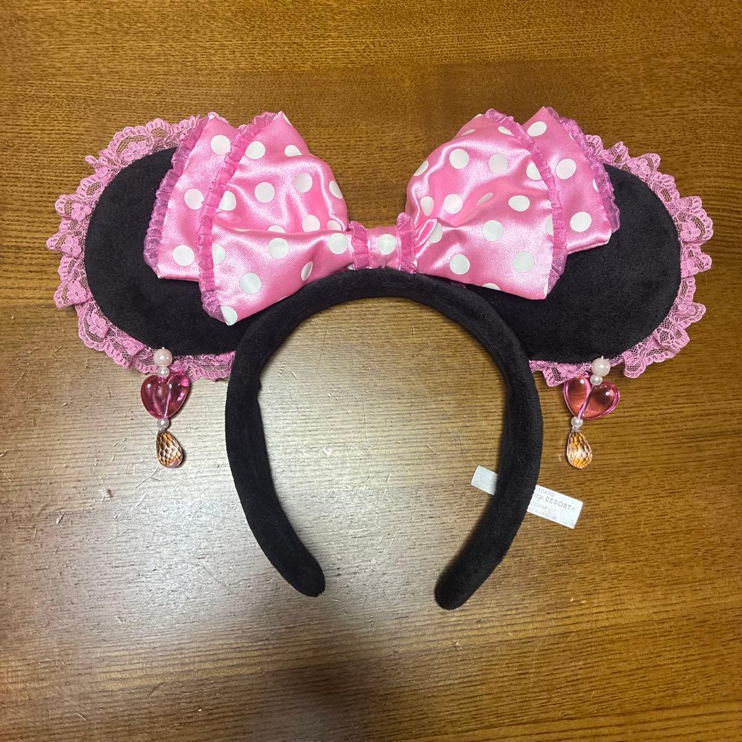 ディズニーカチューシャイヤリングピンク