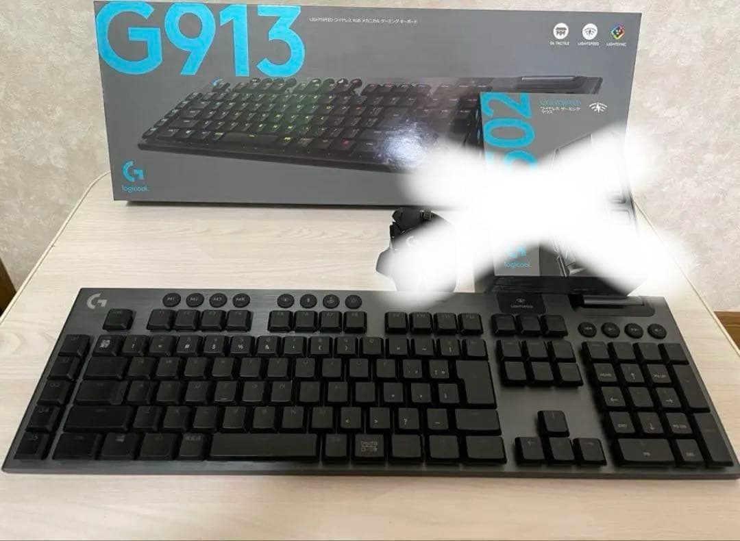 【使用感極少】G913 Logicool ワイヤレスキーボード