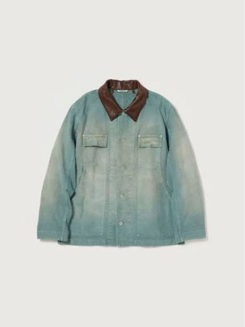 AURALEE ORGANIC COTTON DUCK BLOUSON 4サイズ