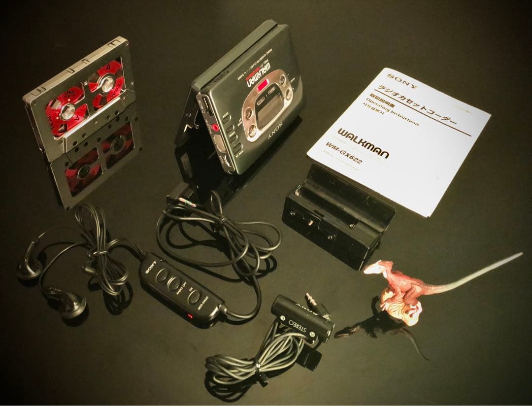 カセットウォークマンSONY WM-GX622 録音機能￼「整備済み、完動美品」
