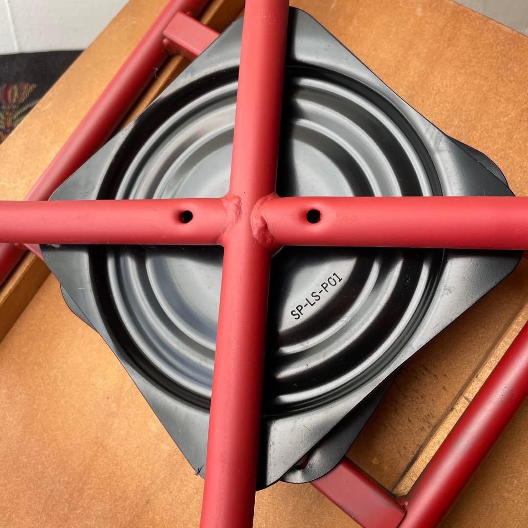 木製　ローラウンドチェア　スクールチェア　回転座椅子　ヴィンテージ　スチール