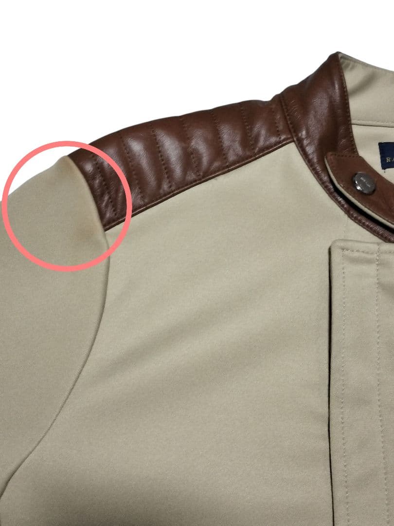 【1点物·希少】ポロラルフローレン バイカージャケット ライダース ラムレザー