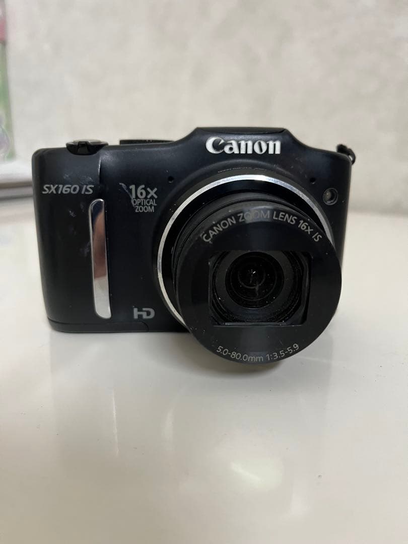【完動品】Canon SX160 IS コンパクトデジタルカメラ　動作確認済み