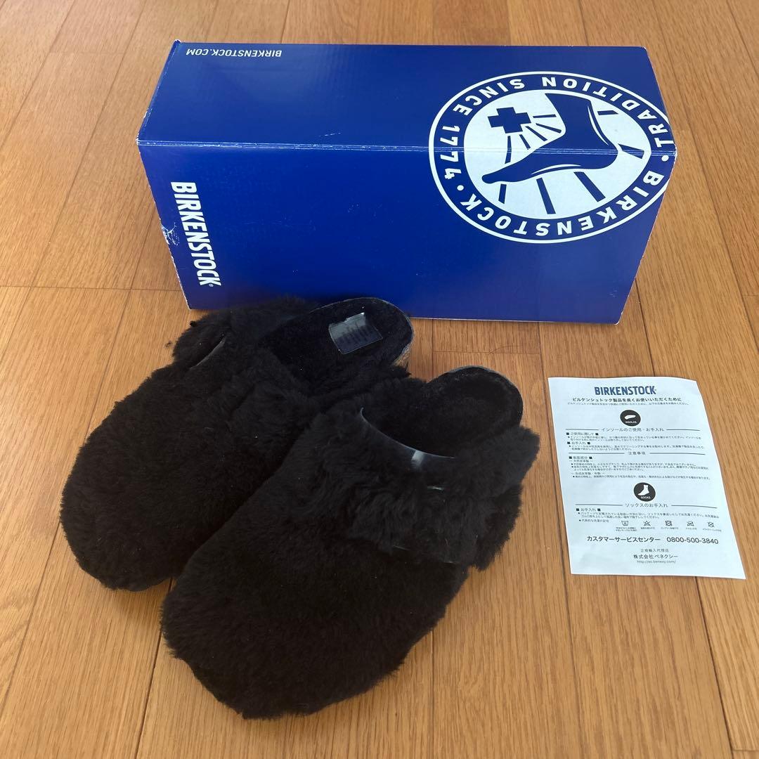 正規品　新品　BIRKENSTOCK ボストン　ビッグバックル　テディ　36