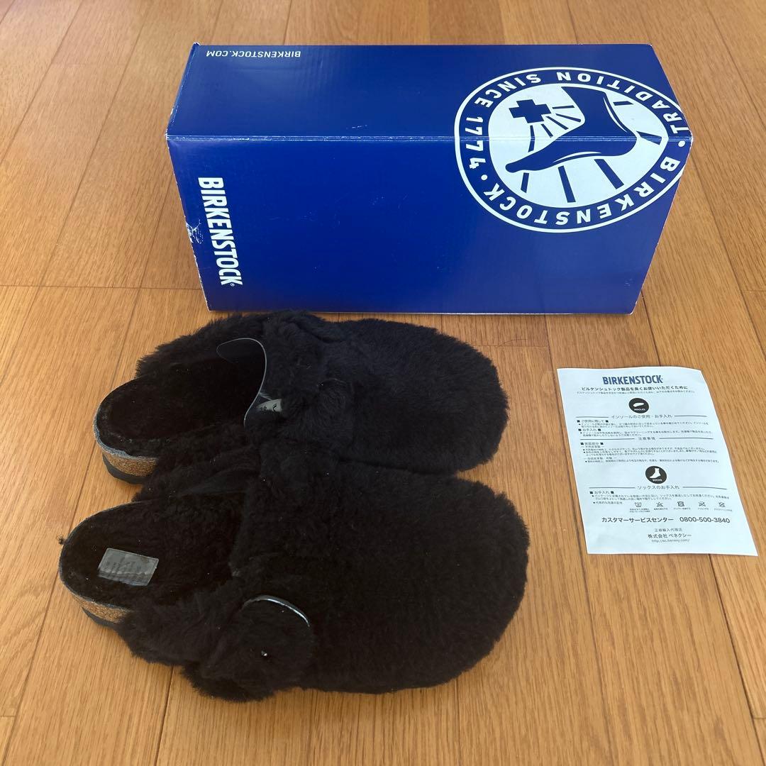 正規品　新品　BIRKENSTOCK ボストン　ビッグバックル　テディ　36
