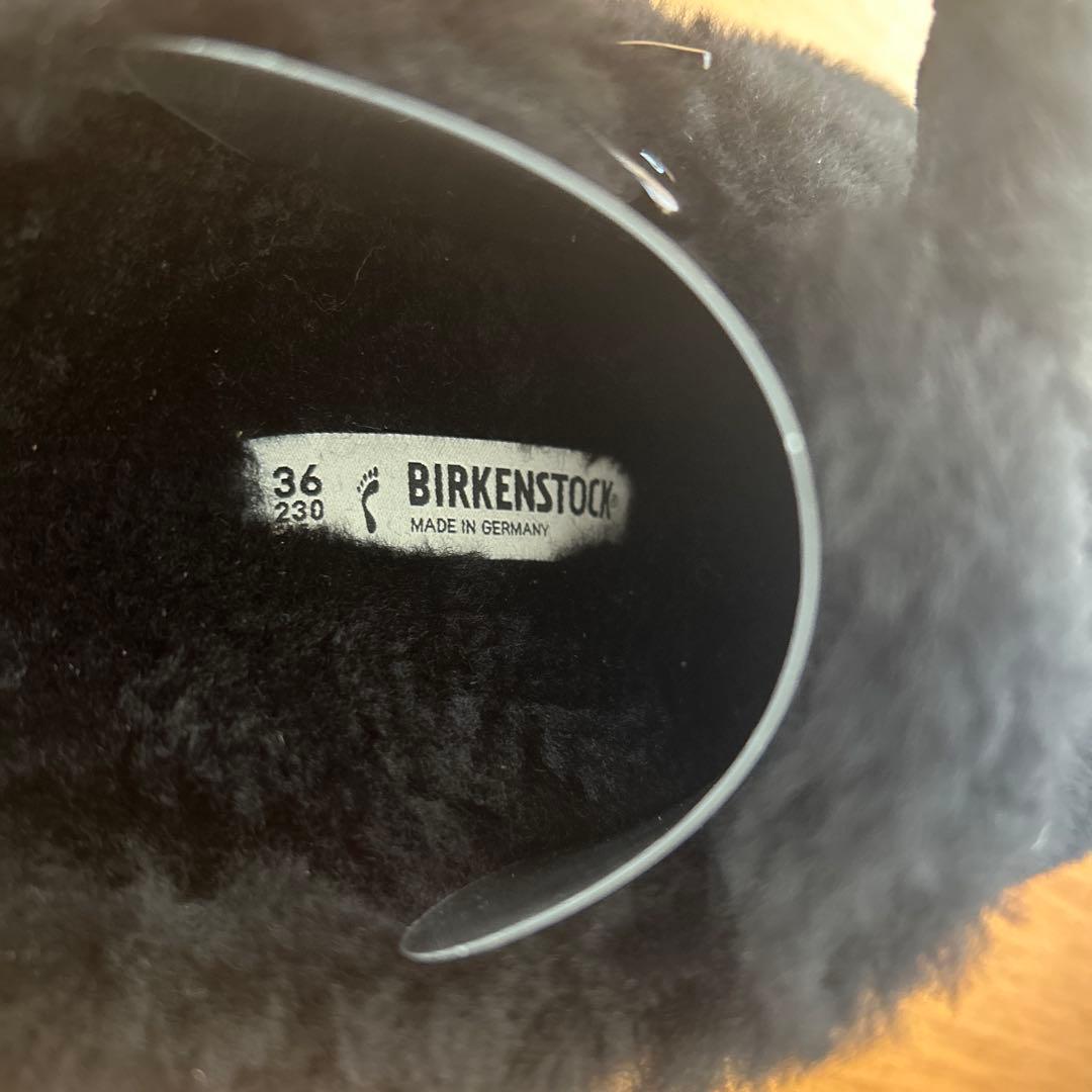 正規品　新品　BIRKENSTOCK ボストン　ビッグバックル　テディ　36