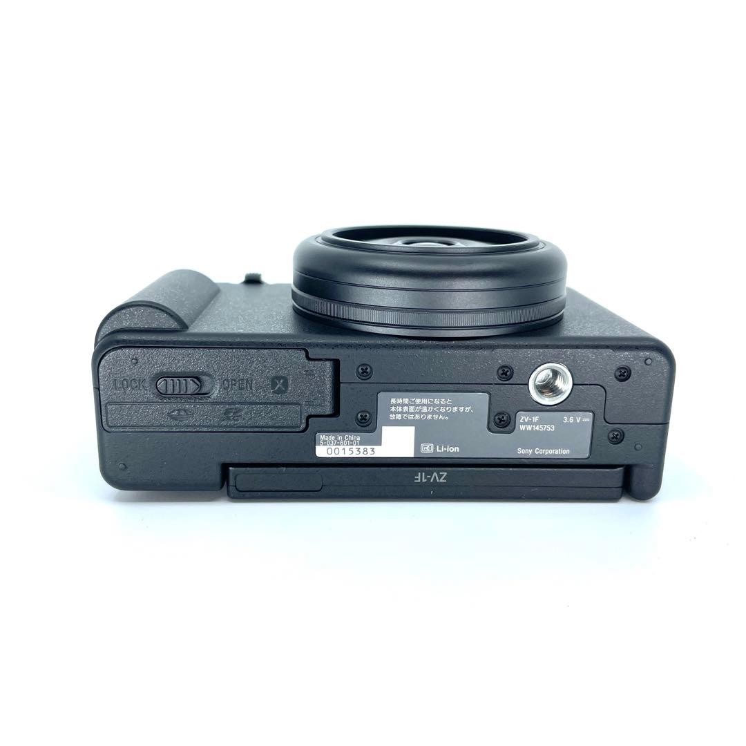 【美品】SONY VLOGCAM ZV-1F ブラック 動作確認済み