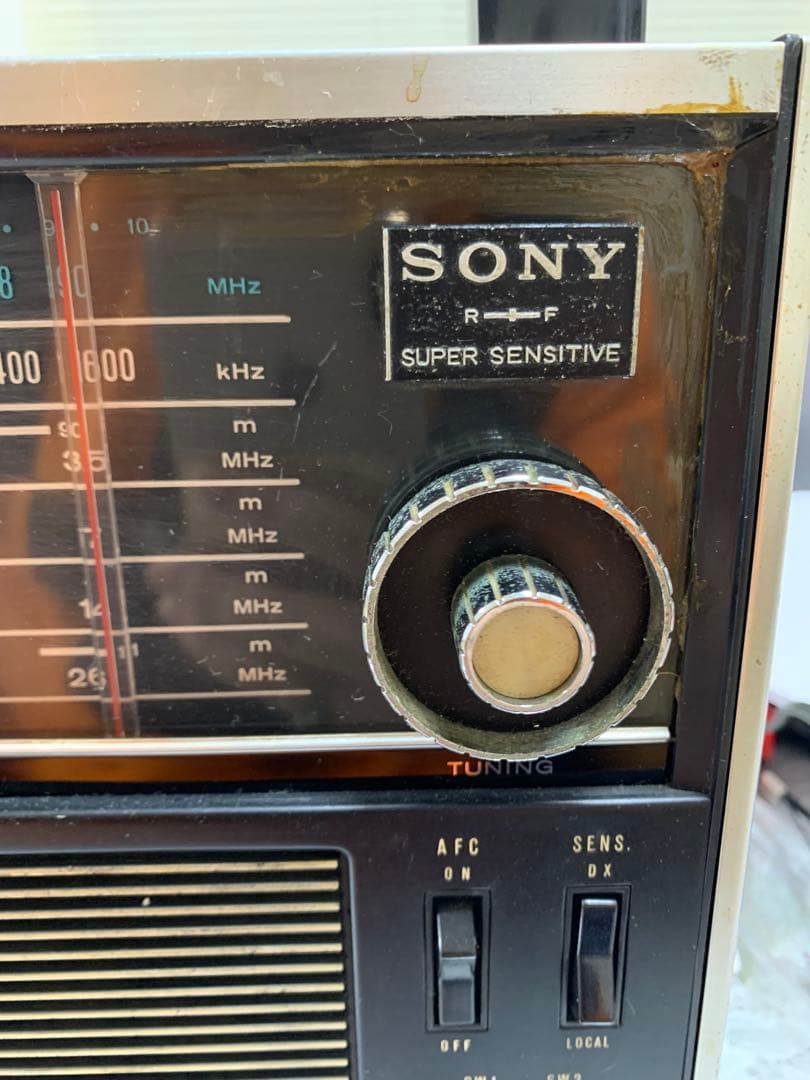 SONY TFM-2000F ワイドFM （通電のみ確認）