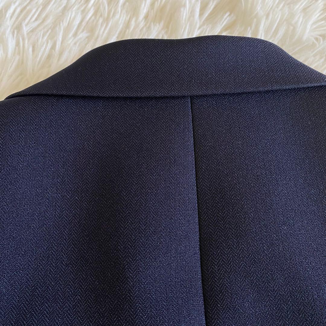 【未使用に近い】ショパン　レジメンタルタイベーシックスーツセット　160cm 紺