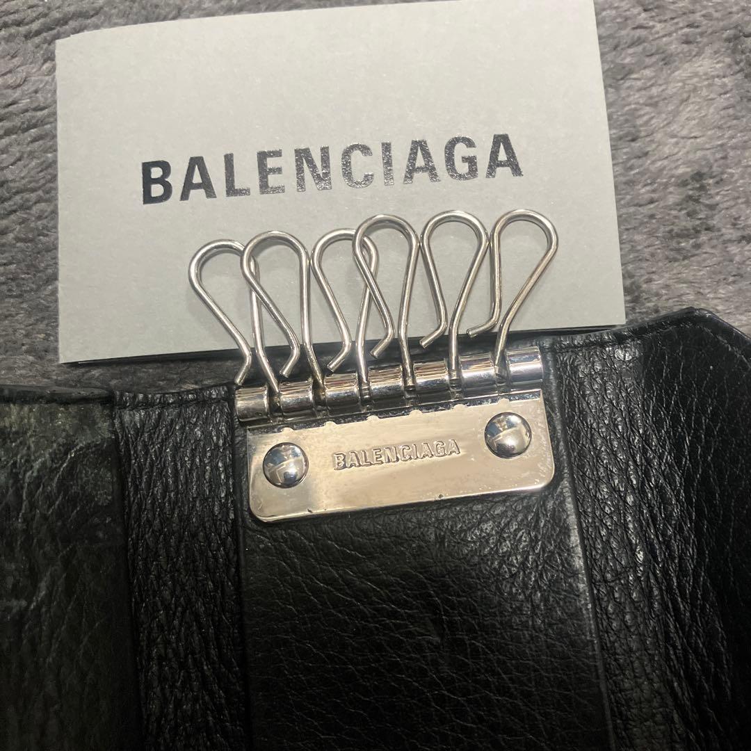 バレンシアガ　キーケース　キーリング　キーホルダー　ストラップ　財布