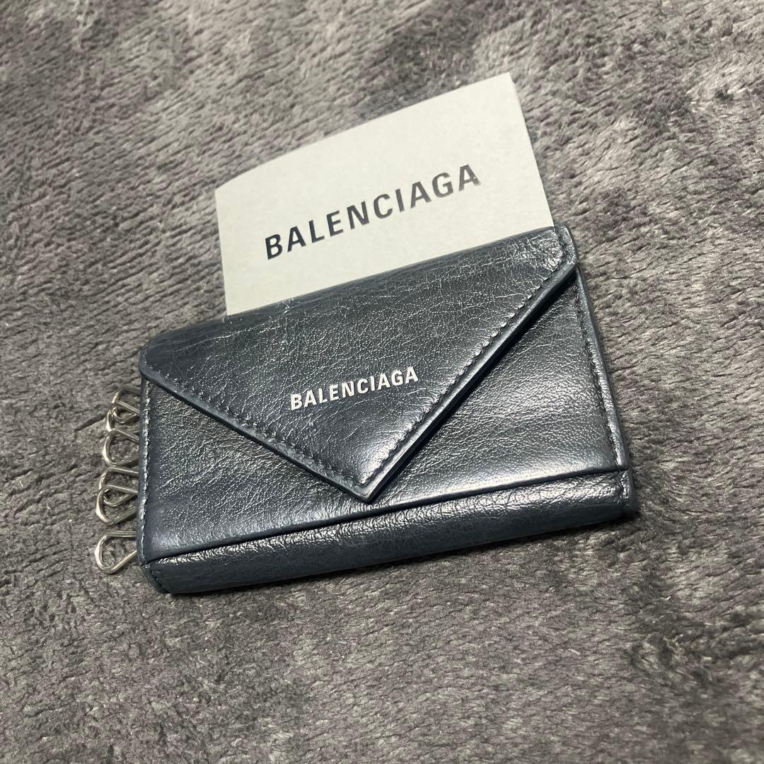 バレンシアガ　キーケース　キーリング　キーホルダー　ストラップ　財布