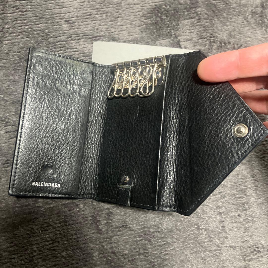 バレンシアガ　キーケース　キーリング　キーホルダー　ストラップ　財布
