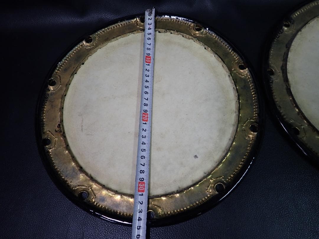 和太鼓 　締め太鼓　の革　民謡　お囃子