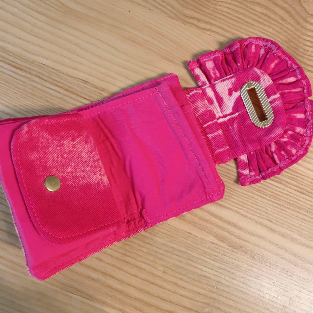 デニム リメイク ピンク セット