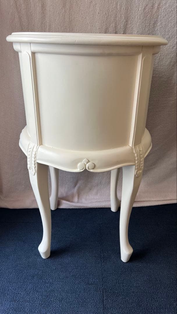 コモ ラウンド3段チェスト 3D マホガニー材