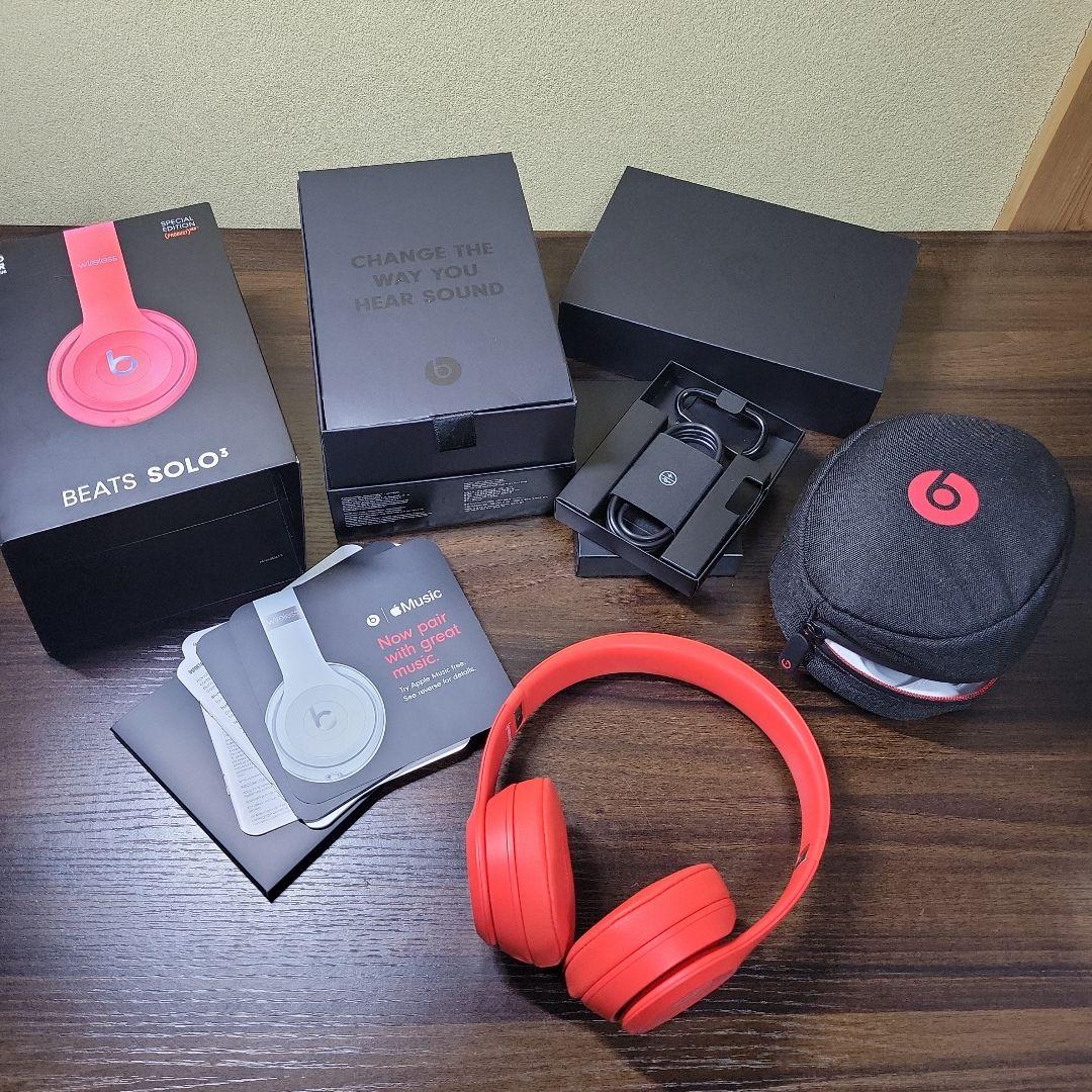 SOLO3 WIRELESS RED ほぼ未使用
