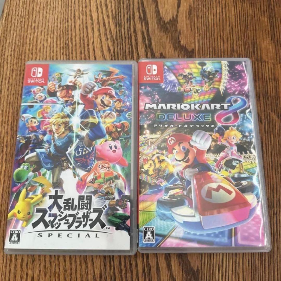 Nintendo Switchソフト　スマブラSP マリオカート8DX セット