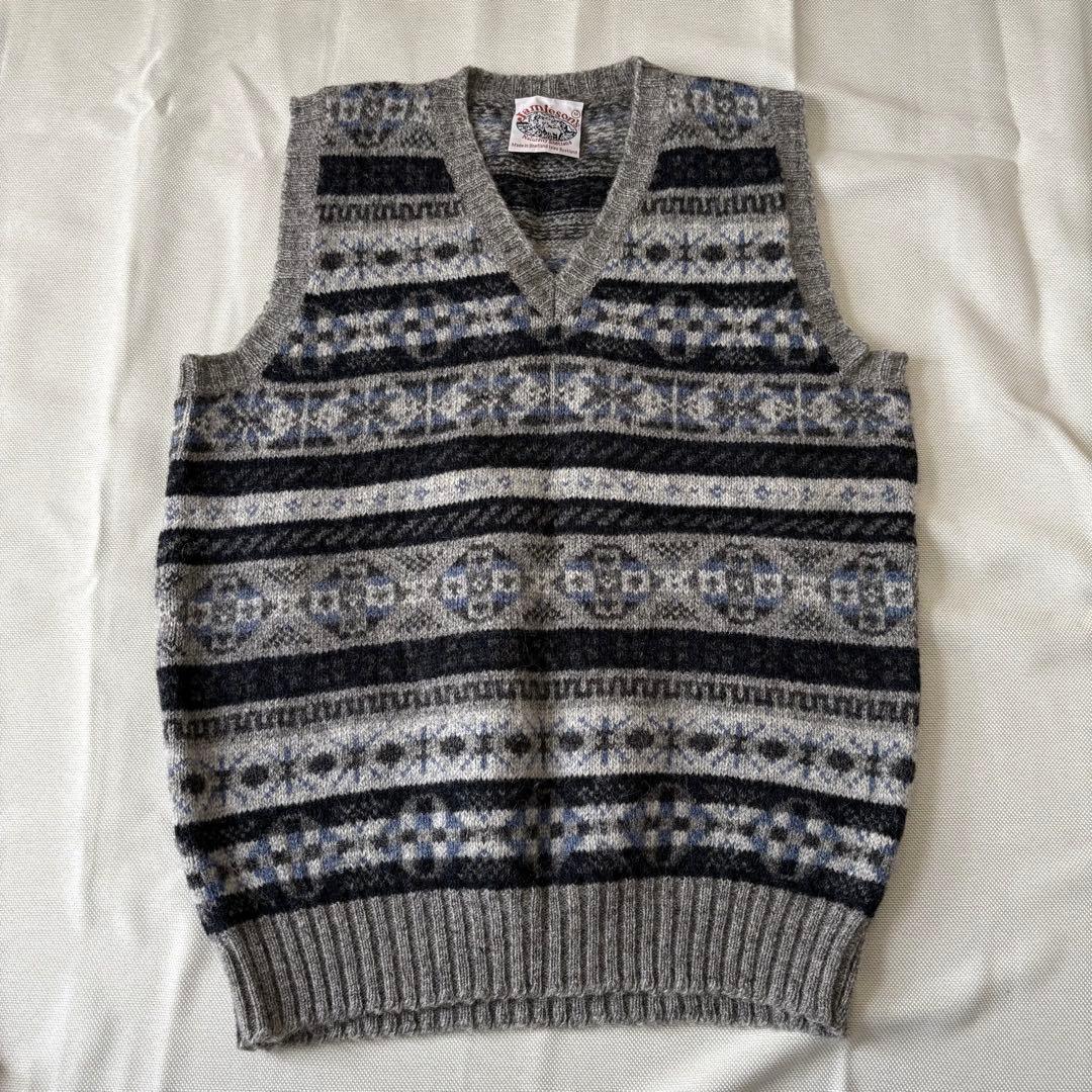 jamieson's ウール ベスト ジャミーソンズ