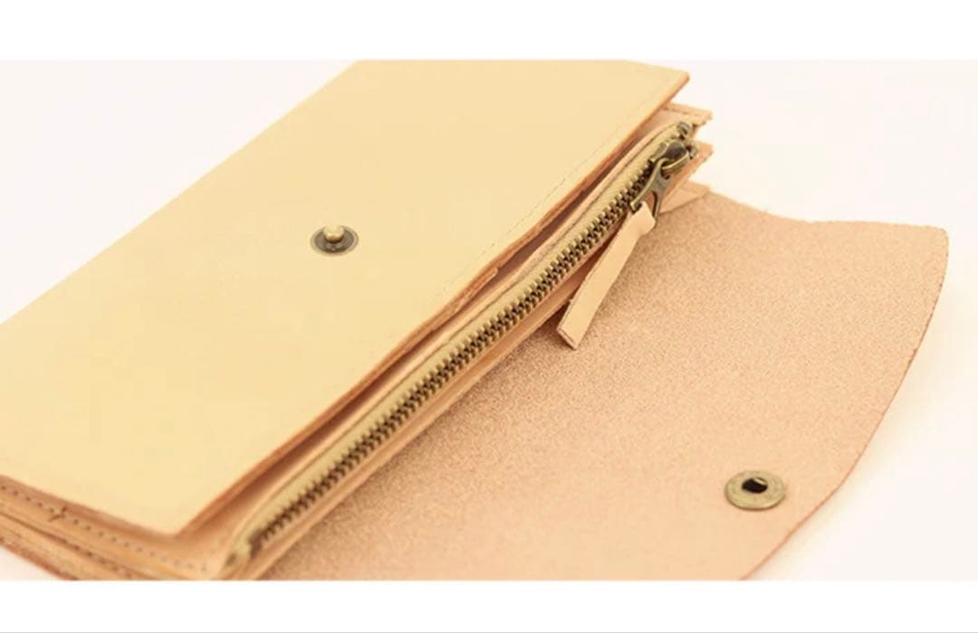 【新品未開封】Native Creation ヌメ革三つ折り長財布