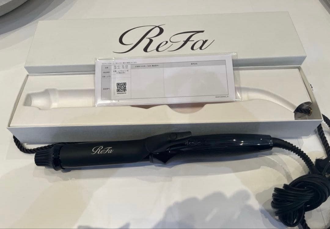 【新品未使用】2025製　リファ　カールアイロン　プロ　32mm ブラック