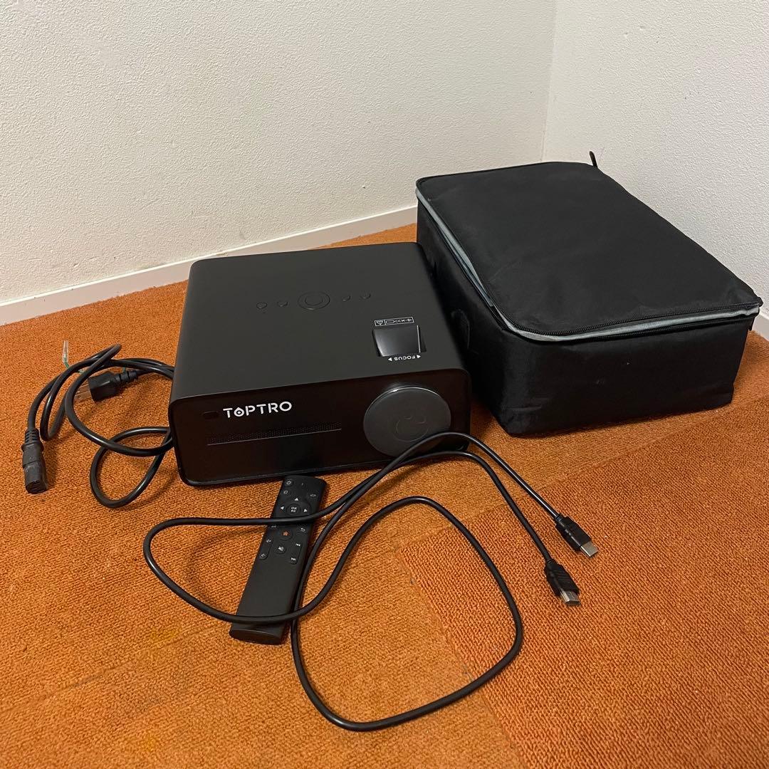 TOPTRO X5 4K プロジェクターWiFi と Bluetooth 搭載
