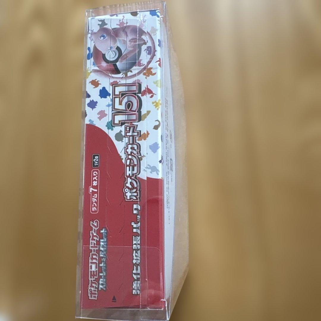 【未開封】151 BOX ポケカ 拡張パック シュリンク有