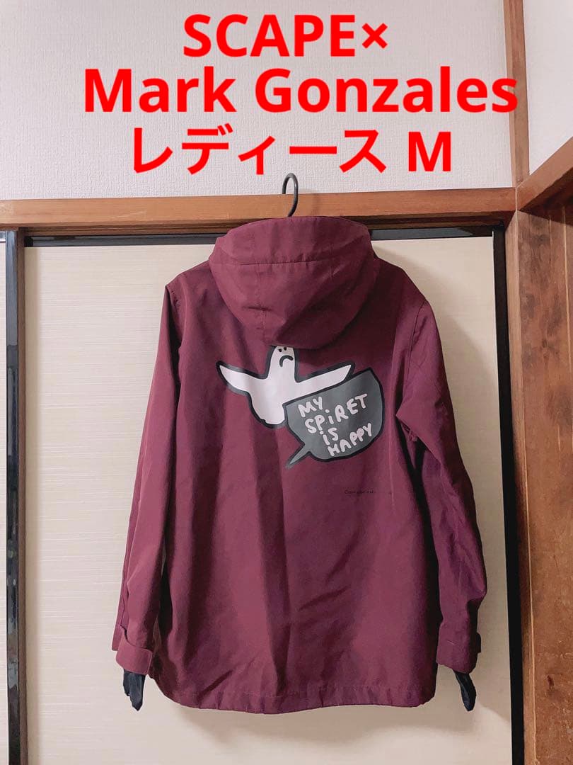 人気商品！SCAPE×マークゴンザレス コラボ ウェア ジャケット エスケープ