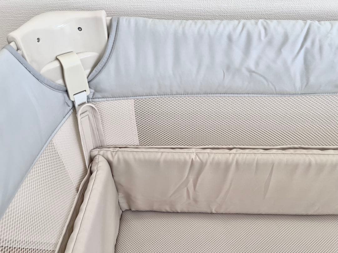 Aprica アップリカ ココネルエアー　折りたたみ　　メッシュ　ベビーベッド