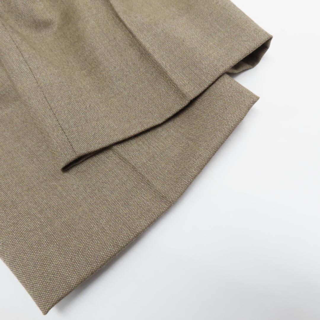 ポルトガル製 ErmenegildoZegna ウール スラックス パンツ 48