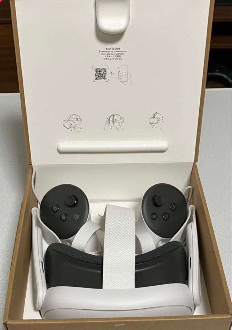  Quest 3 128GB バッテリー付きヘッドストラップ付き