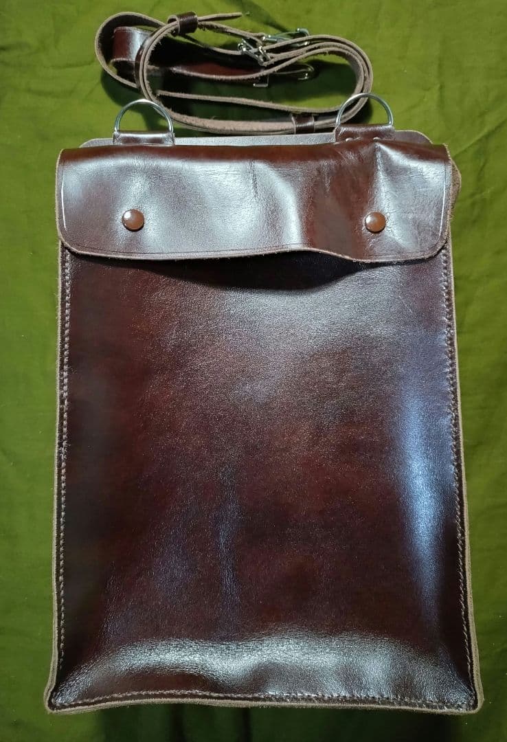 特大図嚢（Ａ４サイズ）日本軍代用　陸軍　軍属　ショルダーバッグ