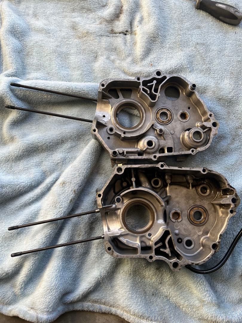 モンキー6Vケース改 強化オイルポンプ、高速ベアリング付き