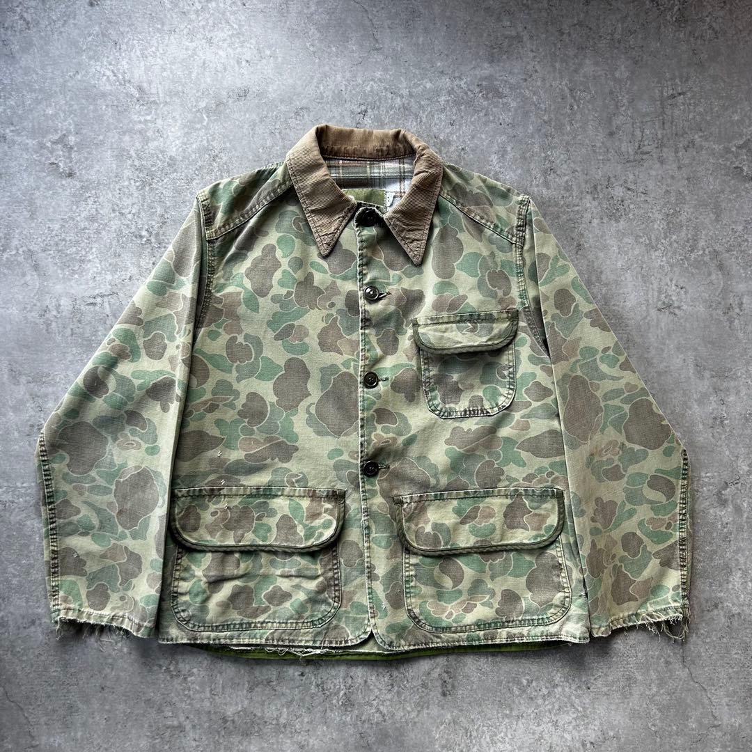 70s- ジェーシーペニー ダックハンターカモジャケット M ハンティング
