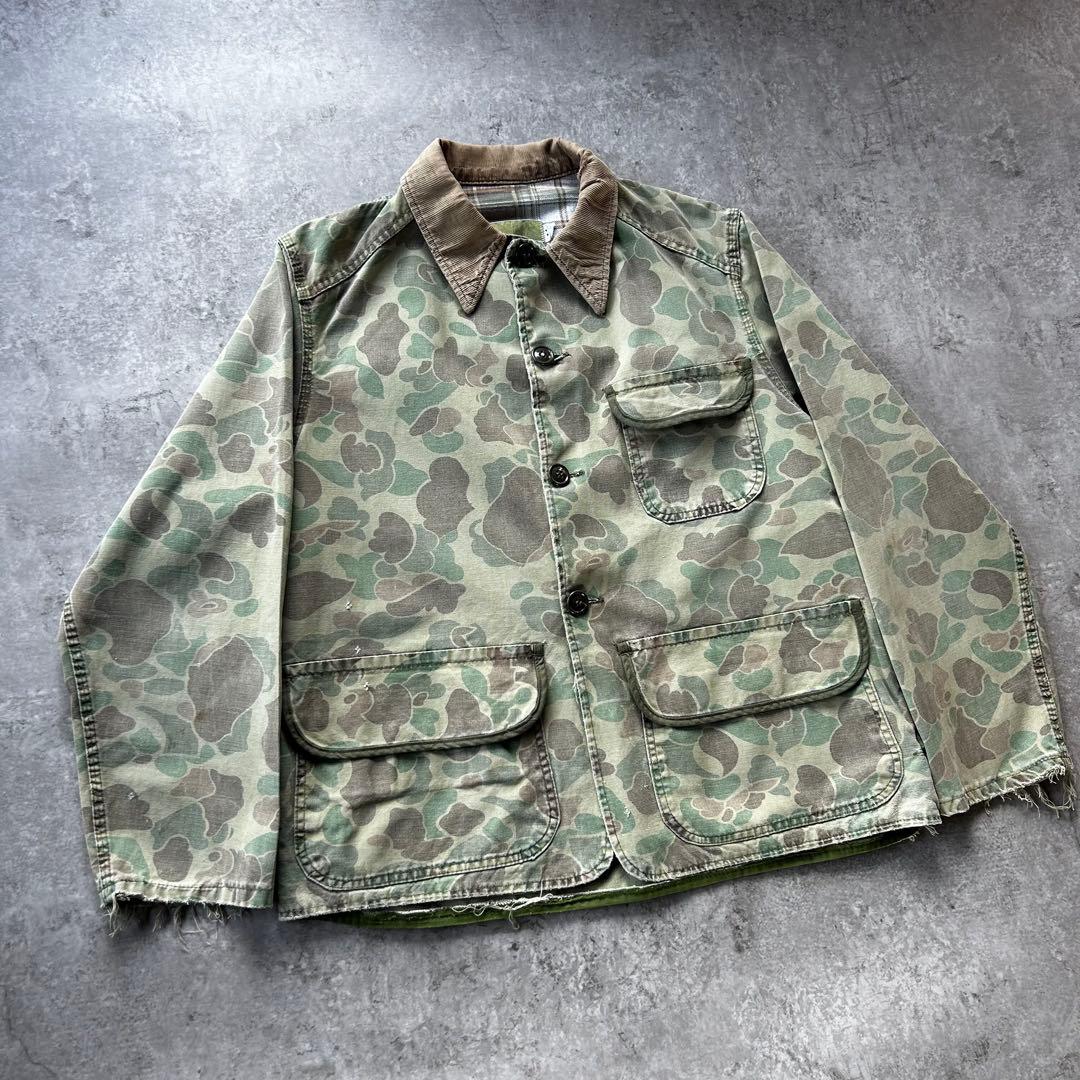 70s- ジェーシーペニー ダックハンターカモジャケット M ハンティング
