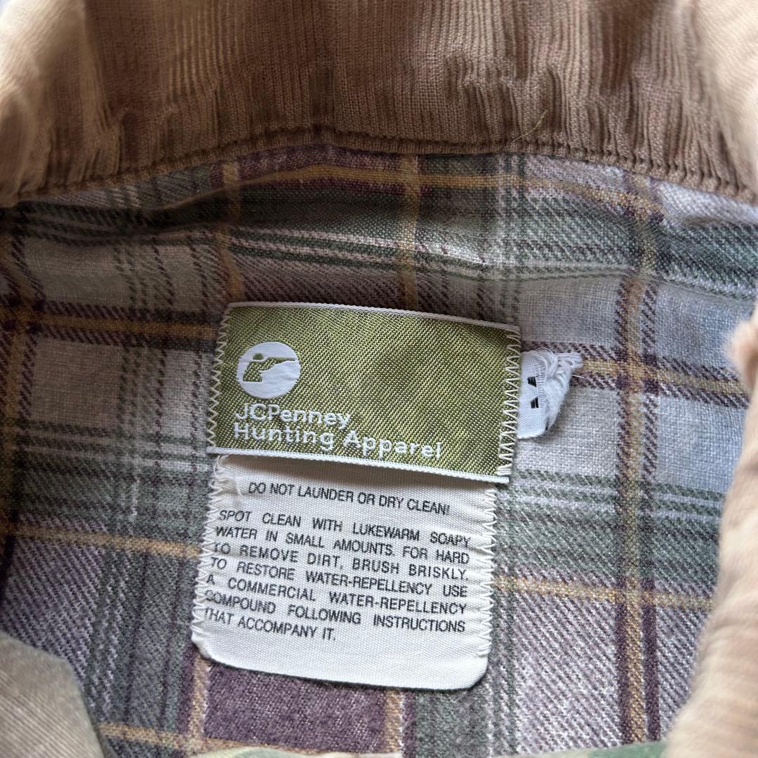 70s- ジェーシーペニー ダックハンターカモジャケット M ハンティング