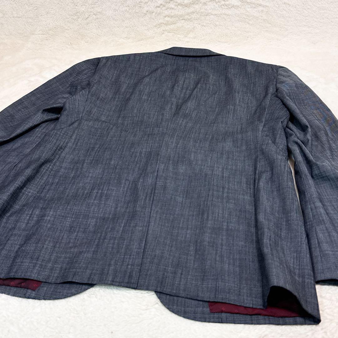 美品✨アルチザン スリーピース スーツ セットアップ L相当 グレー ボルドー