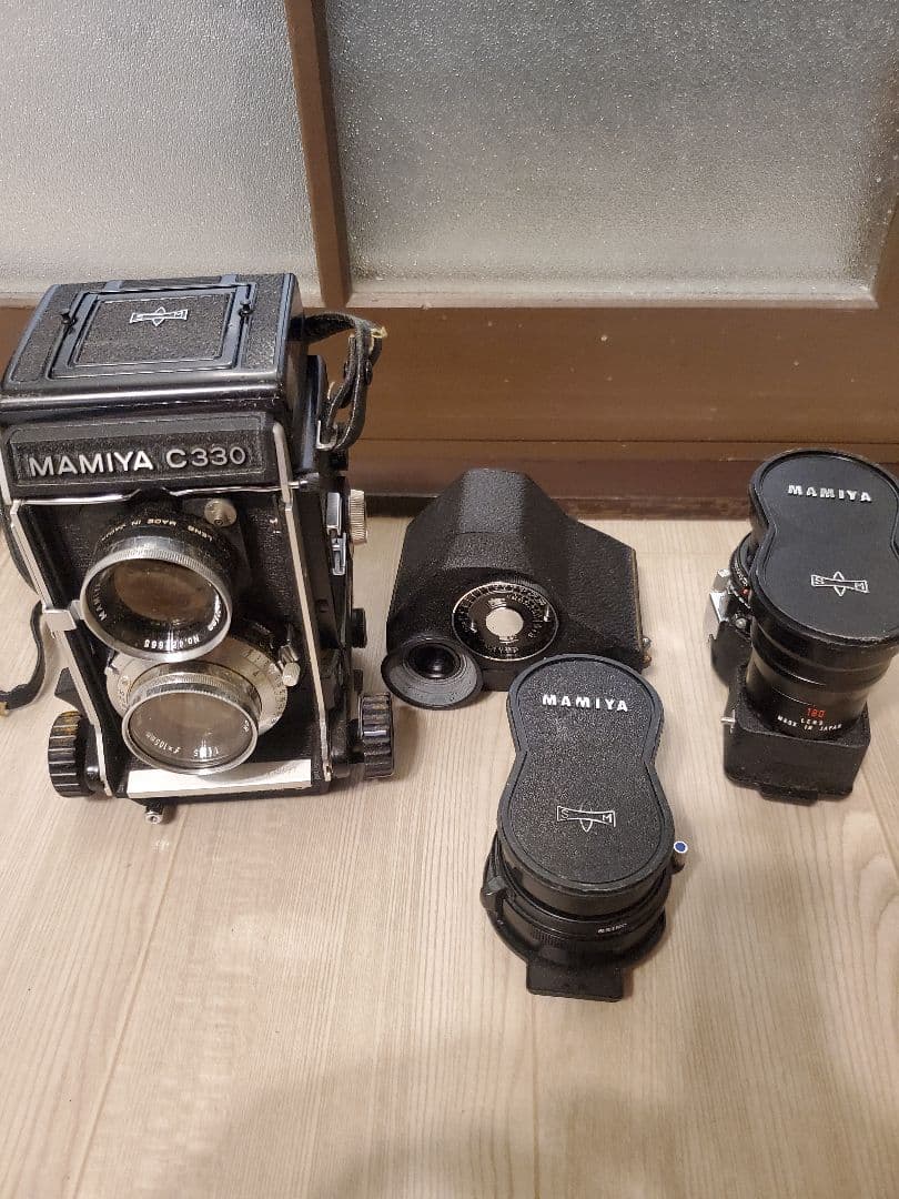 MAMIYA C330 カメラ本体、レンズ、バッグセット