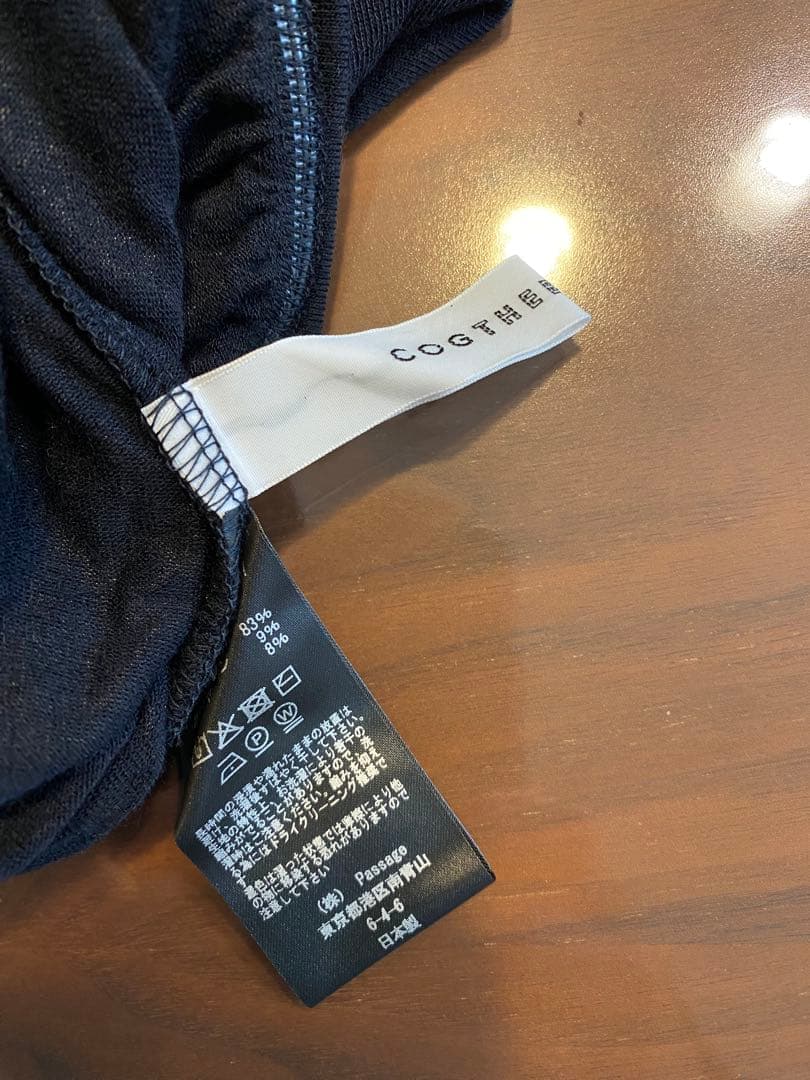 トップス cogthebigsmoke MYRA NARROW SLV HIGH NECK