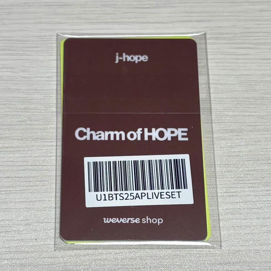 J-HOPE Charm of HOPE ロラパルーザライブ 購入特典 トレカ
