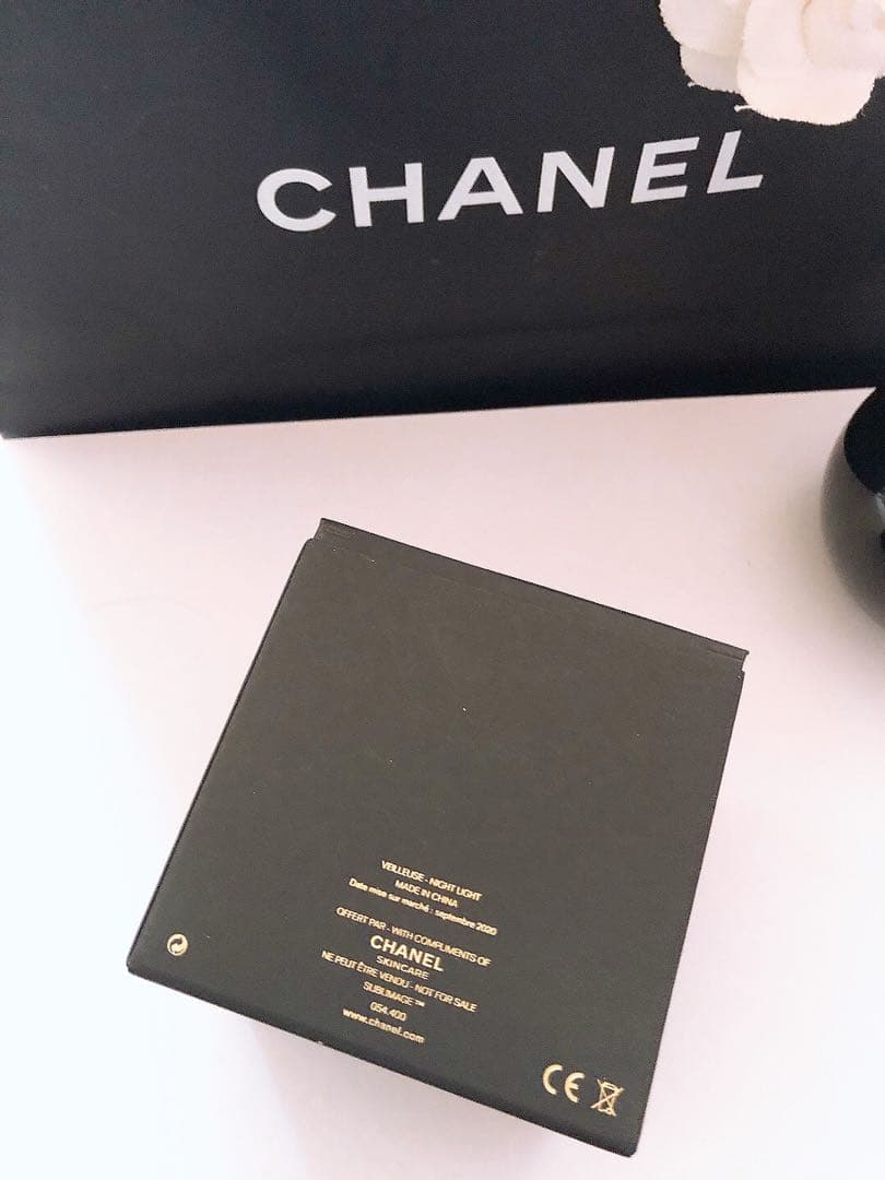 CHANEL サブリマージュ　 ナイトライト　置物　ノベルティ