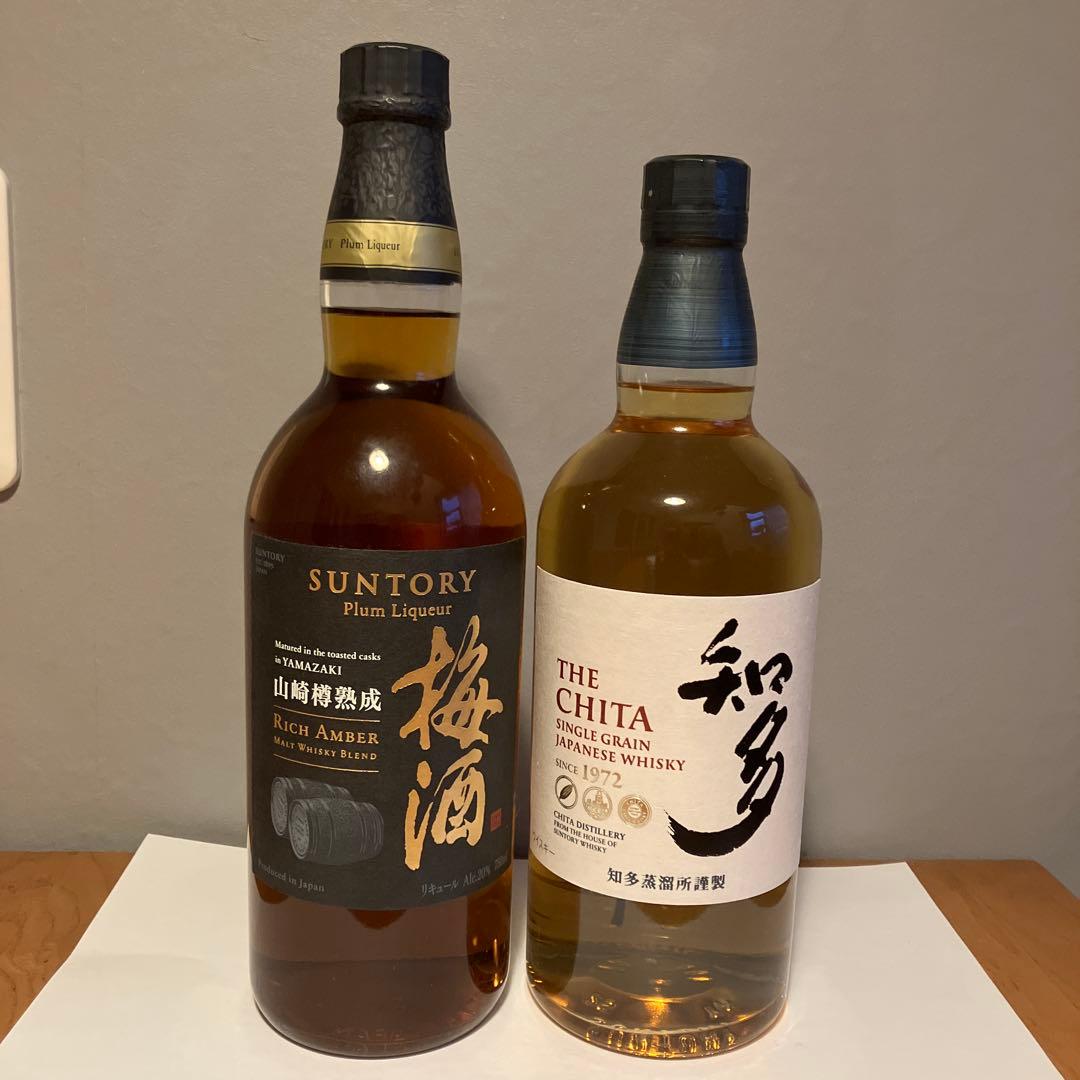 Suntory 梅酒 リッチアンバー & Chita シングルグレインウイスキー